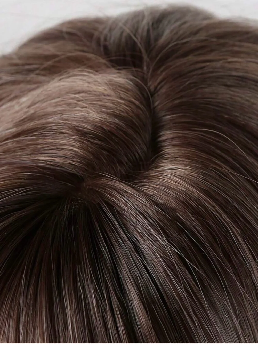 Premium Ombré Short Body Wave Wig with Bangs in Ash Blonde 14”